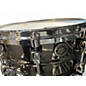 Used TAMA 6X14 Starphonic Snare Black and Silver Drum