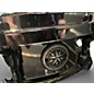 Used TAMA 6X14 Starphonic Snare Black and Silver Drum
