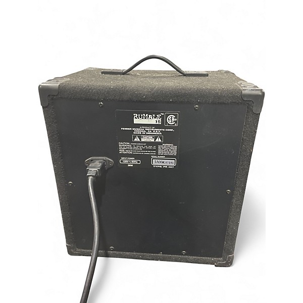 Used Fender Rumble 15 15W 1X8 Bass Combo Amp
