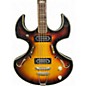 Vintage 1960s Marlin PB-26 2 Tone Sunburst Electric Bass Guitar