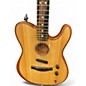 Used Fender American Acoustasonic Telecaster Natural Acoustic Electric Guitar