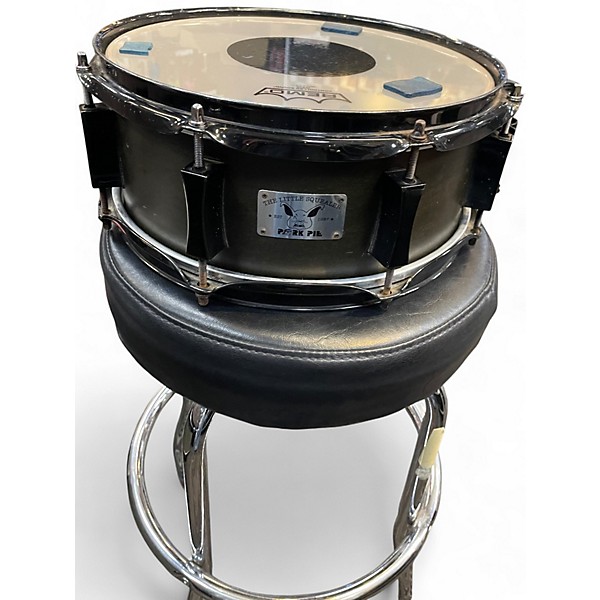 Used Pork Pie 5X14 Little Squealer Snare Black Drum