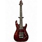 Used Schecter Guitar Research Hellraiser C7 Floyd Rose Sustaniac Black Cherry Solid Body Electric Guitar