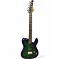 Used M Musi Virgo Fusion Green Burst Solid Body Electric Guitar thumbnail