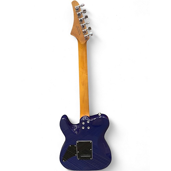 Used M Musi Virgo Fusion Green Burst Solid Body Electric Guitar