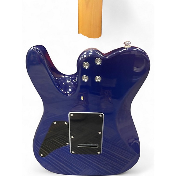 Used M Musi Virgo Fusion Green Burst Solid Body Electric Guitar