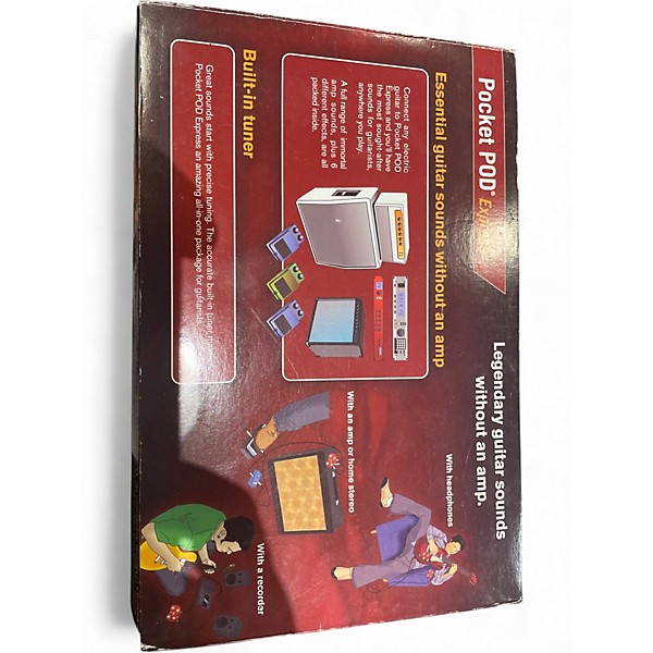 Used Line 6 Pocket Pod Express Amp Modeler Effect Processor