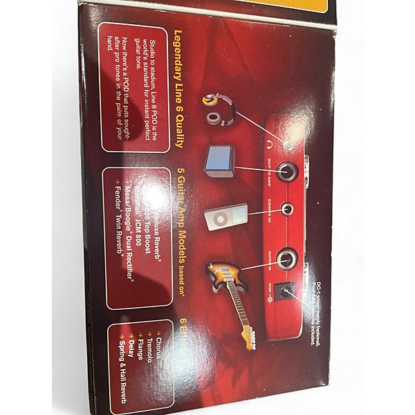 Used Line 6 Pocket Pod Express Amp Modeler Effect Processor