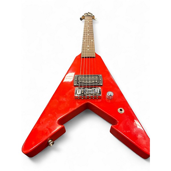 Used First Act me279 cherry red  Solid Body Electric Guitar