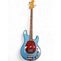 Used Sterling by Music Man STINGRAY Blue Electric Bass Guitar thumbnail