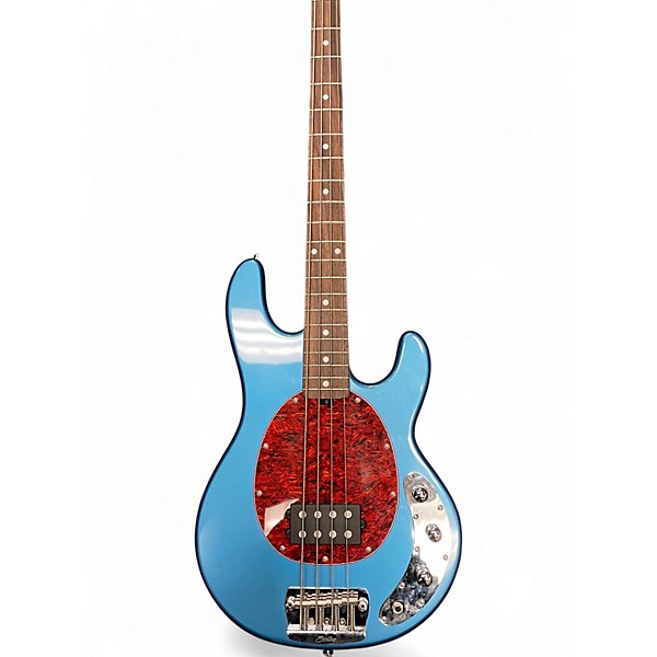 Used Sterling by Music Man STINGRAY Blue Electric Bass Guitar