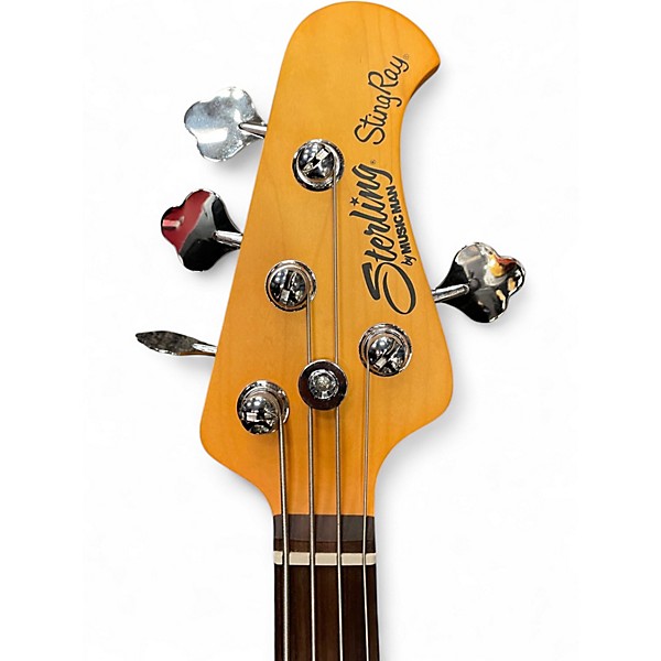 Used Sterling by Music Man STINGRAY Blue Electric Bass Guitar