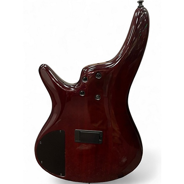 Used Ibanez SR405 5 String DRAGON EYE BURST Electric Bass Guitar