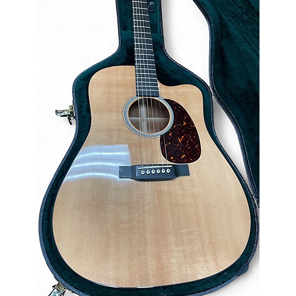 Used Martin DCPA4 Natural Acoustic Electric Guitar