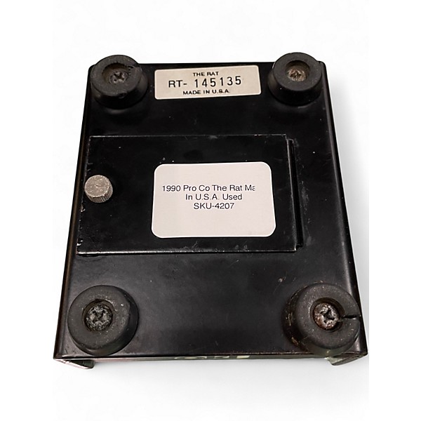 Used 1990 ProCo Rat Distortion Effect Pedal