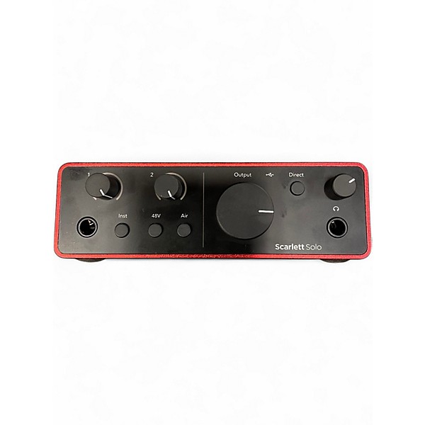 Used Focusrite SOLO GEN 4 Audio Interface