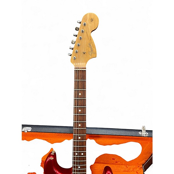 Used Fender 1966 Custom Shop Stratocaster Relic Candy Apple Red Solid Body Electric Guitar