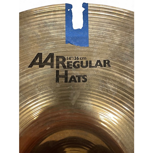 Used SABIAN 14in AA Regular Hihat Pair Cymbal