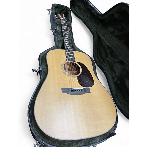 Used Martin D18 SATIN Natural Acoustic Guitar