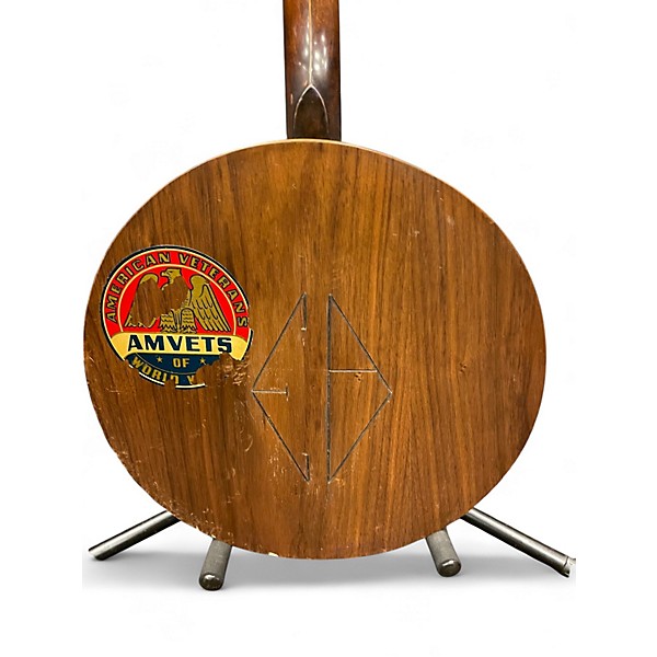 Vintage 1920s Bacon & Day Silver Bell No. 1 Tenor Banjo Natural Banjo