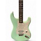 Used 2023 Fender Tom Delonge Signature Stratocaster Surf Green Solid Body Electric Guitar