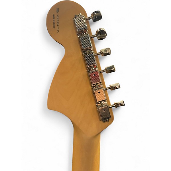 Used 2023 Fender Tom Delonge Signature Stratocaster Surf Green Solid Body Electric Guitar