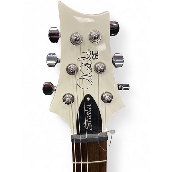 Used PRS SE STARLA WHITE Solid Body Electric Guitar