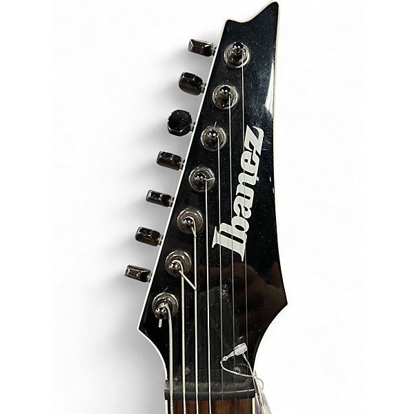 Used Ibanez SIR27FD Iron Label 7 String BLACK Solid Body Electric Guitar