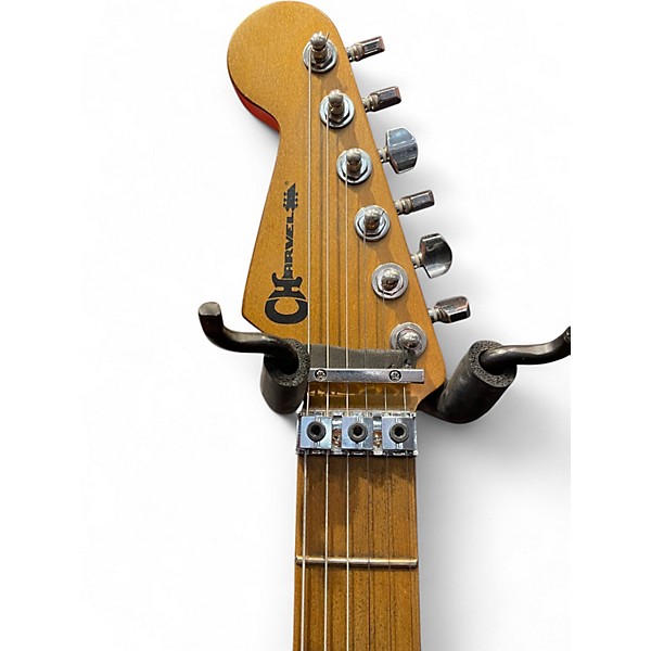 Used Charvel HENRIK DANHAGE LIMITED EDITION SIGNATURE PRO-MOD WHITE RELIC Solid Body Electric Guitar