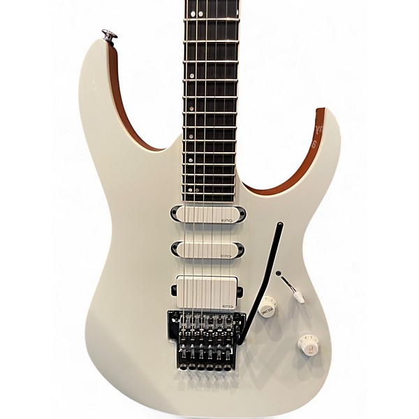 Used Ibanez RG5440C-PW White Solid Body Electric Guitar