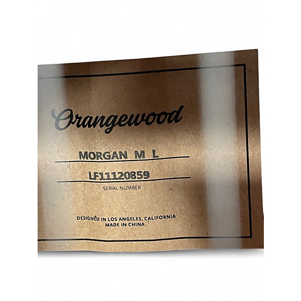 Used Orangewood MORGAN M L Mahogany Acoustic Electric Guitar