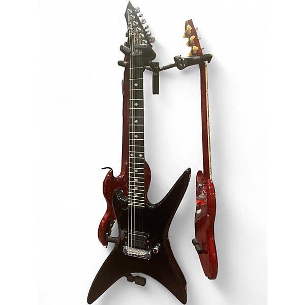 Used B.C. Rich Chuck Schuldiner Tribute Black Solid Body Electric Guitar