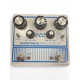 Used DOD RUBBER NECK DELAY Effect Pedal