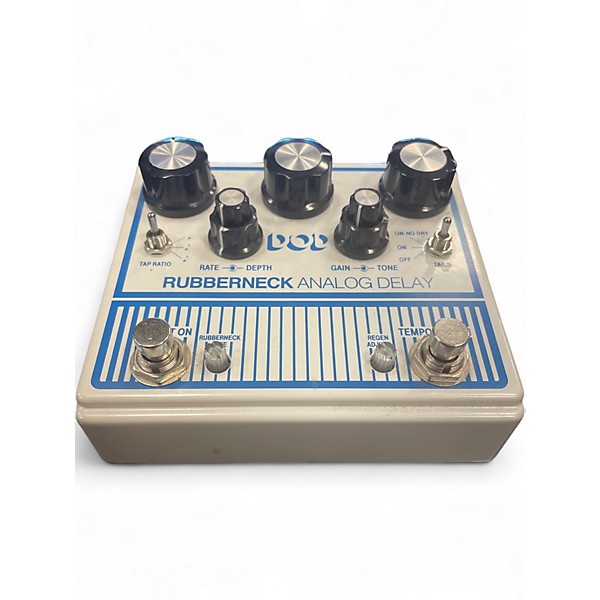 Used DOD RUBBER NECK DELAY Effect Pedal