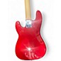Used Squier mini precision bass red Electric Bass Guitar