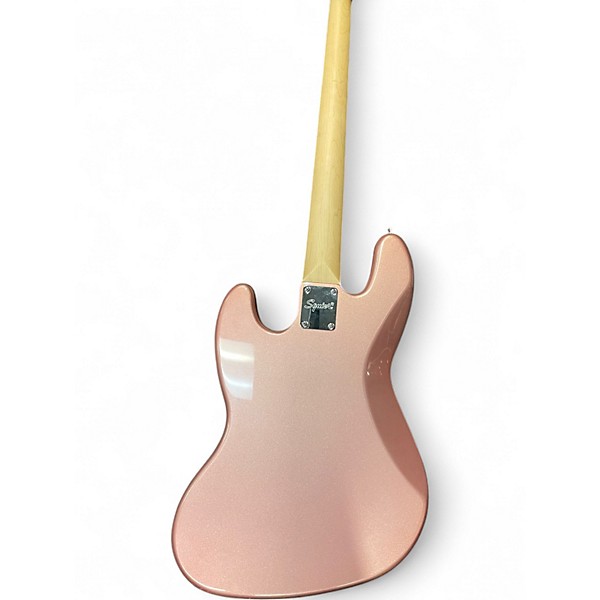 Used Squier Affinity Jazz Bass Burgundy Mist Electric Bass Guitar