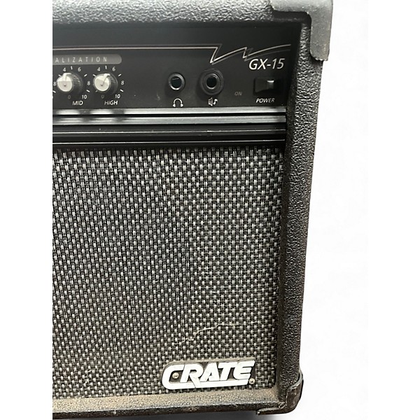 Used Crate GX15 Guitar Combo Amp