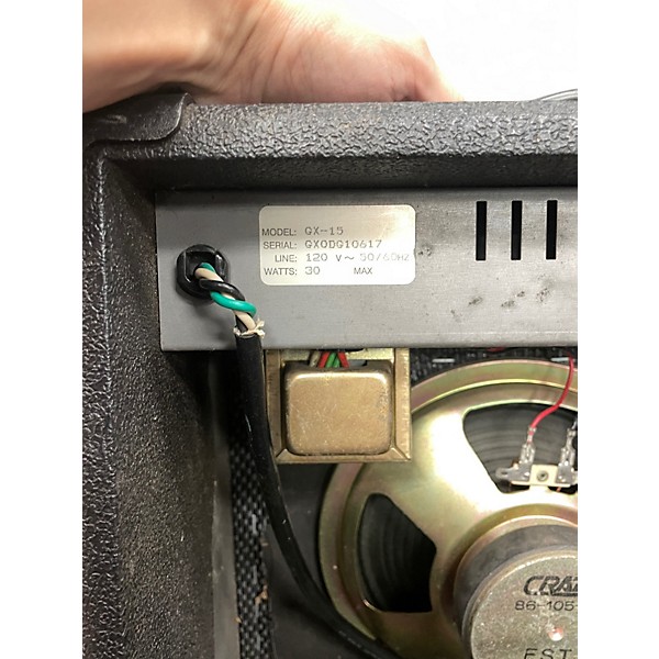 Used Crate GX15 Guitar Combo Amp