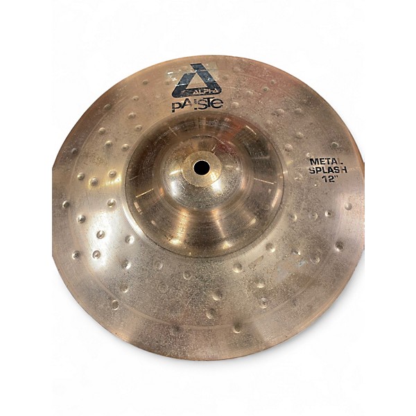 Used Paiste 12in Alpha Metal Splash Cymbal