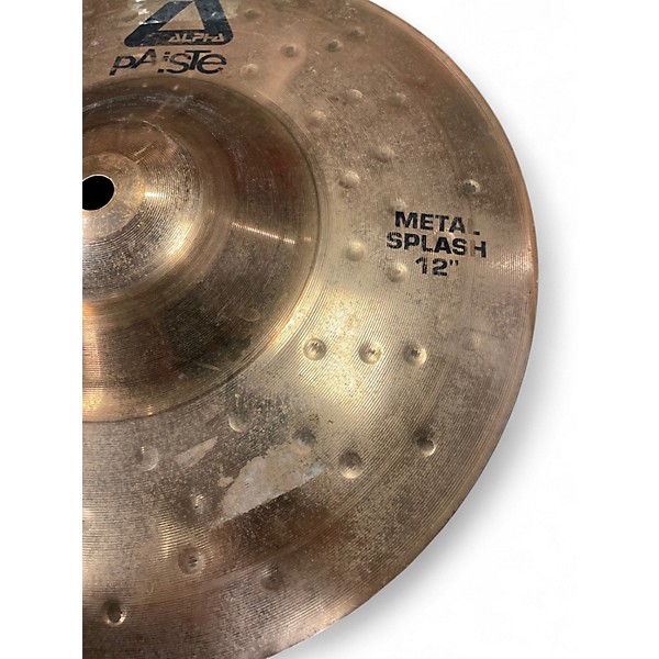 Used Paiste 12in Alpha Metal Splash Cymbal