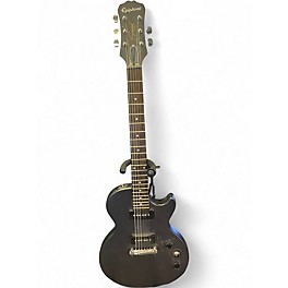 Used Epiphone Les Paul Special P90S WORN EBONY Solid Body Electric Guitar