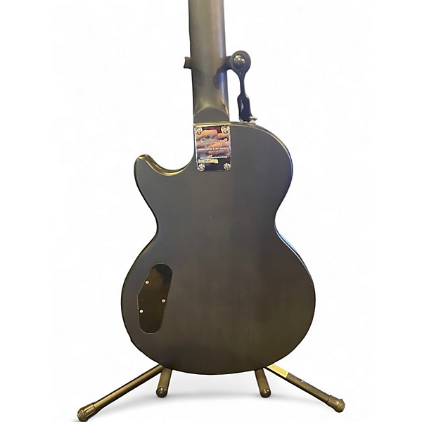 Used Epiphone Les Paul Special P90S WORN EBONY Solid Body Electric Guitar