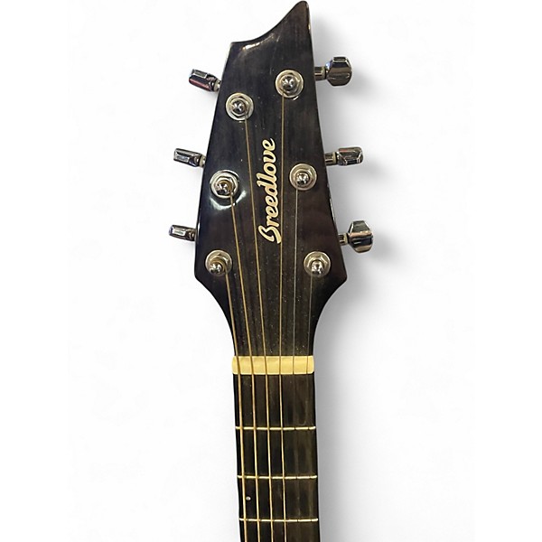 Used Breedlove Pursuit Concert Natural Acoustic Electric Guitar