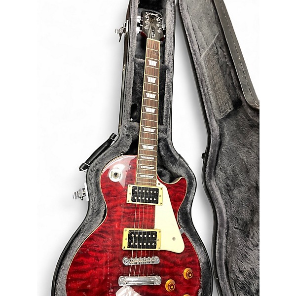 Used Epiphone Les Paul Classic Red Solid Body Electric Guitar