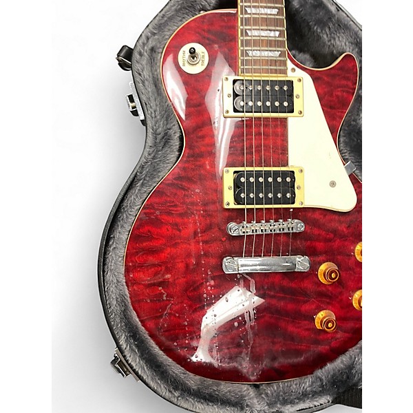 Used Epiphone Les Paul Classic Red Solid Body Electric Guitar