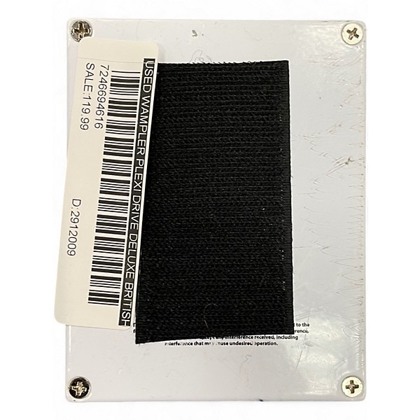 Used Wampler Plexi Drive Deluxe British Overdrive Effect Pedal