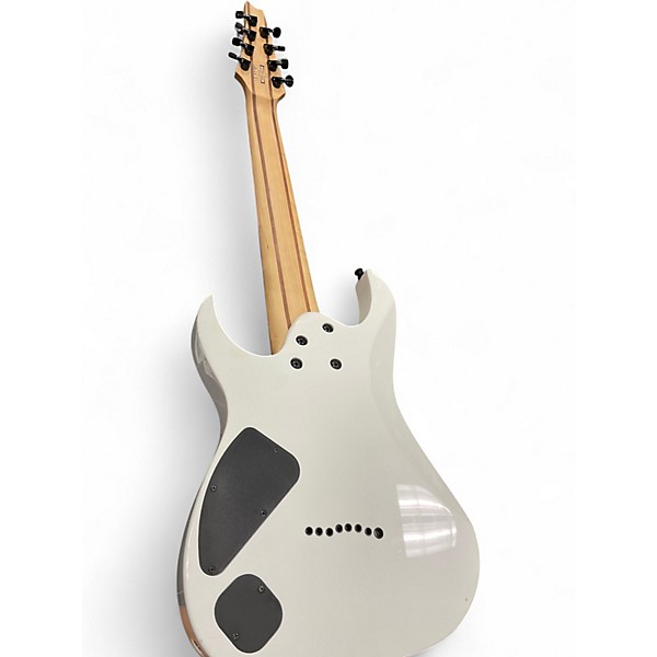 Used Ibanez RG8 8 String White Solid Body Electric Guitar