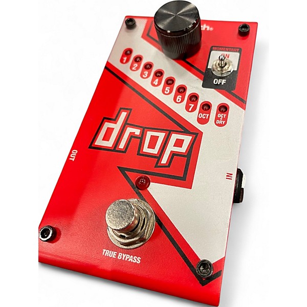Used DigiTech The Drop Polyphonic Drop Tune Pitch-Shifter Effect Pedal