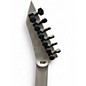 Used ESP LTD DV8R Dave Mustaine Signature Silver Solid Body Electric Guitar