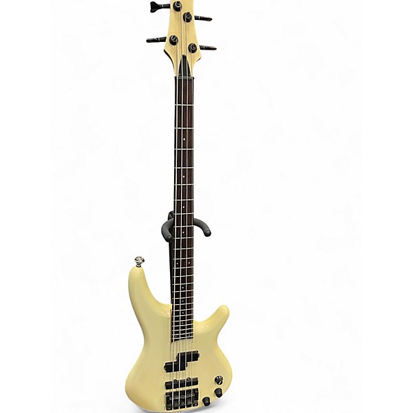 Used Ibanez SDGR SR600 Pearl White Electric Bass Guitar